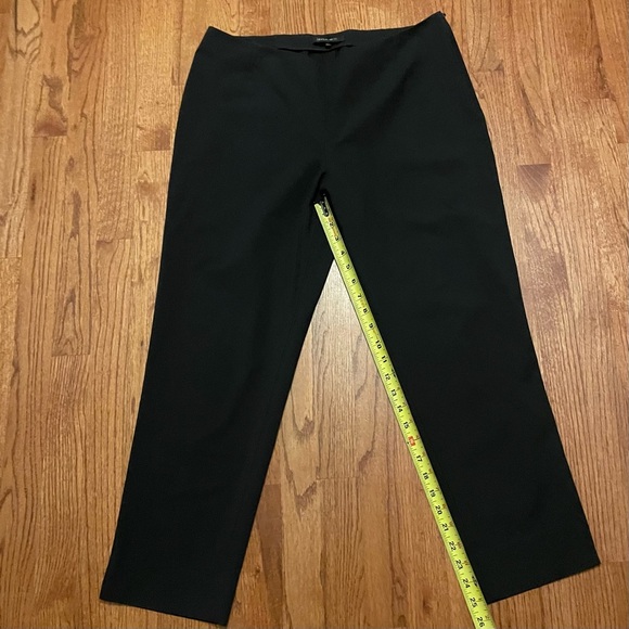 Lafayette 148 NY black size zip crop ankle pants size 14 - Picture 11 of 13